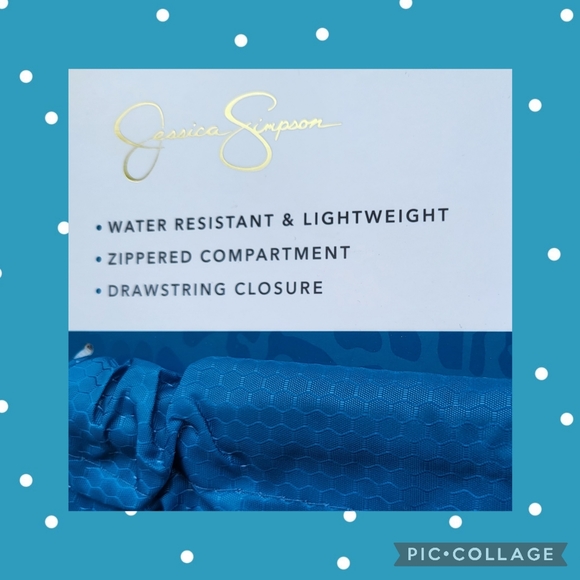 Jessica Simpson Drawstring Cinch Bag - Picture 4 of 5